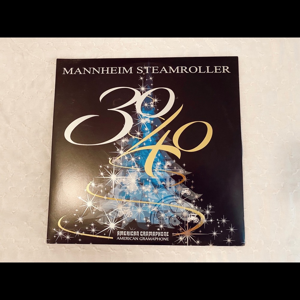 mannheim steamroller 30 40 christmas vinyl record
